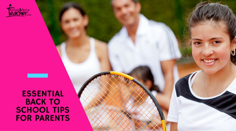 Essential Back To School Tips For Parents